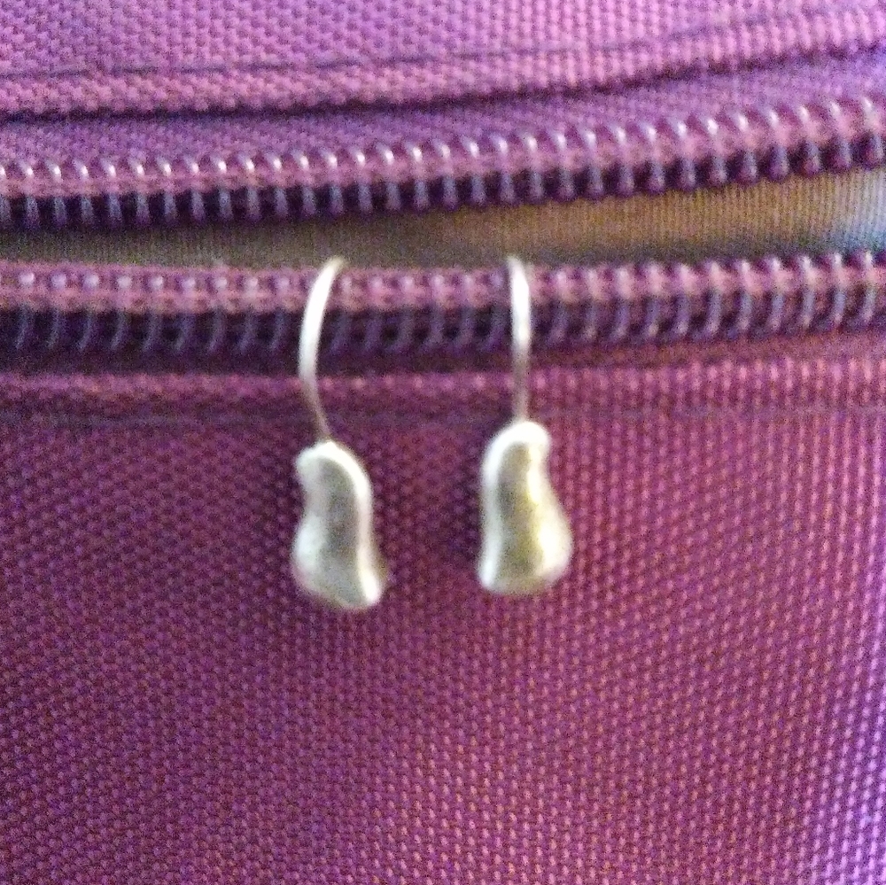 Silver earings